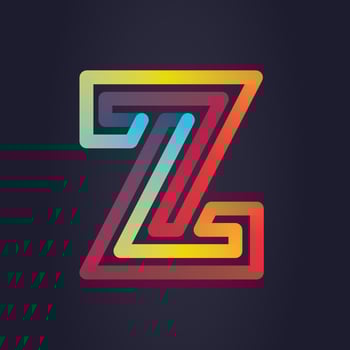 z letter logo design,modern logo vector