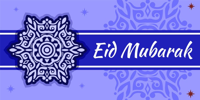 Eid Mubarak Background premium Vector