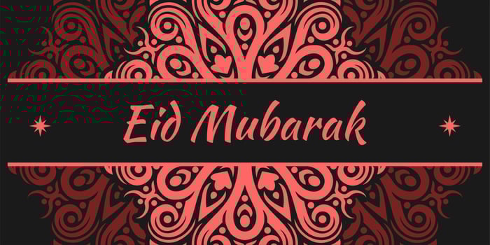 Eid Mubarak  Background Free Vector