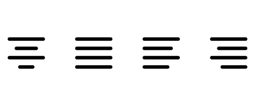 text icon . web icon set . icons collection. Simple vector illustration.