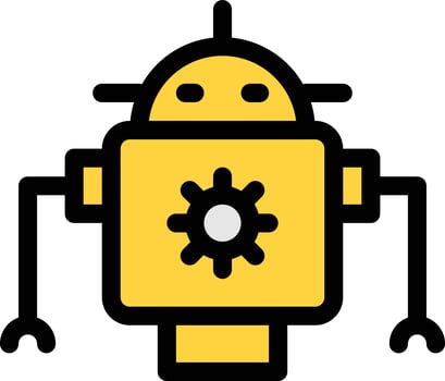 robotics vector illustration on a background.Premium quality symbols. vector icons for concept and graphic design.