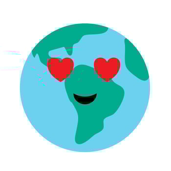 Earth Day globe vector, an important day of the worldwide nature conservation parade. vector