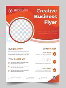 Corporate business flyer template design. digital marketing agency flyer, business marketing flyer. grow your business digital marketing new flyer. digital marketing flyer vector