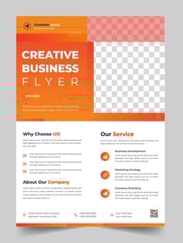 Corporate business flyer template design. digital marketing agency flyer, business marketing flyer. grow your business digital marketing new flyer. digital marketing flyer vector