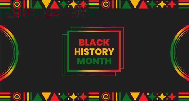 black history month background. African American History or Black History Month. Celebrated annually in February in the USA and Canada. black history month 2022 vector