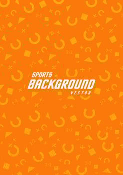 background pattern for sports jersey orange geometric vector