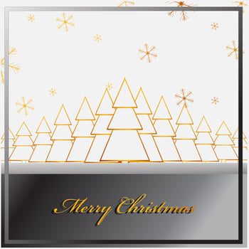 Christmas background and New Year greeting card, banner, poster wallpaper.Snowflakes design. Vector illustration