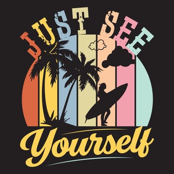 Just See Yourself vector