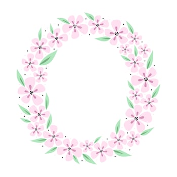 Floral botanical alphabet. Vintage hand drawn monogram letter O. Letter with plants and flowers. Vector lettering isolated on white