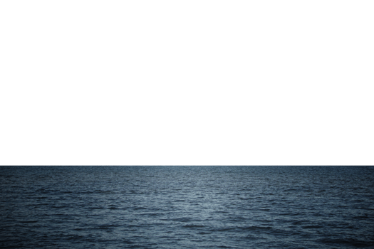 The ocean waves isolated on transparent background. png