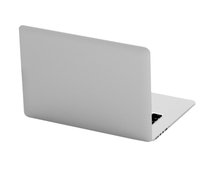 Modern laptop  isolated on white background with clipping path. 3D Illustration. png