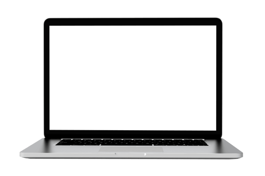 Modern laptop. 3D Illustration. png