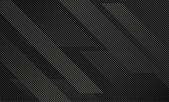 Abstract black background with diagonal line. Modern stripes texture vector design