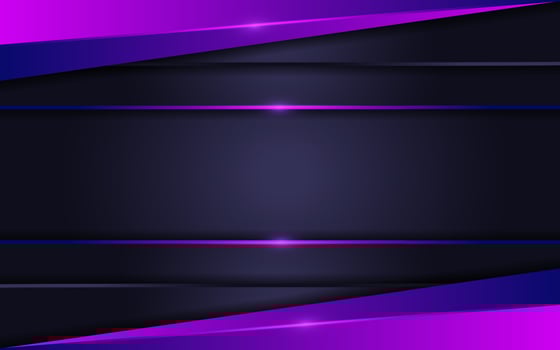 Modern futuristic on layer purple with dark navy background vector