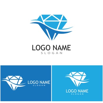Diamond Logo Template vector icon illustration design
