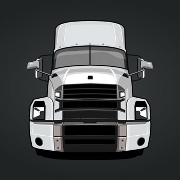 semi truck illustration design vector