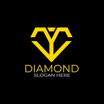 Letter C Diamond Logo Design. Design Concept, Logos, Logogram, Logotype Diamond Template vector