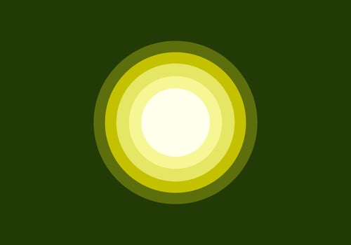 Lime green spectrum gradient color vector