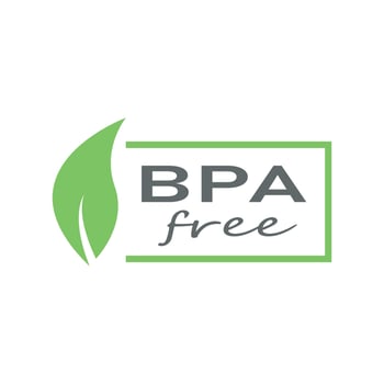 BPA Free stamp.  No plastic, friendly material, line icon concept. Vector illustration