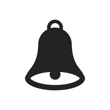 bell icon illustration vector
