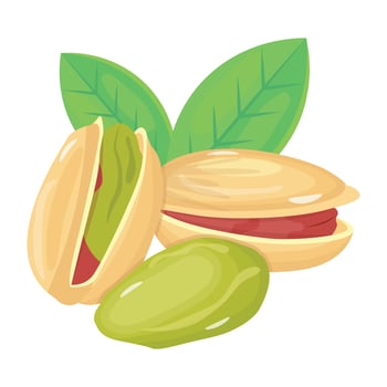 Download premium isometric icon of pistachios vector