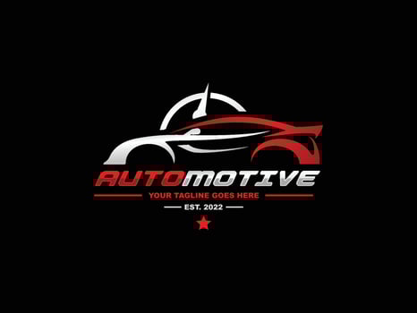 Automotive logo design vector illustration. Car logo vector