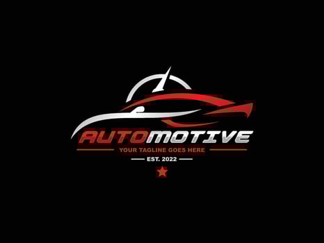 Automotive logo design vector illustration. Car logo vector
