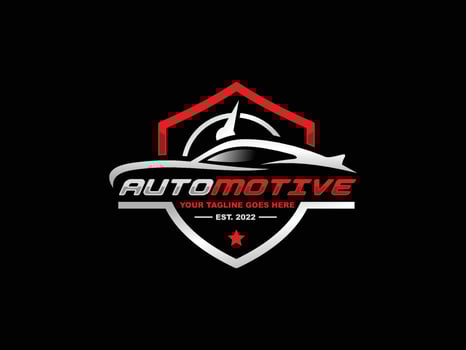 Automotive logo design vector illustration. Car logo vector