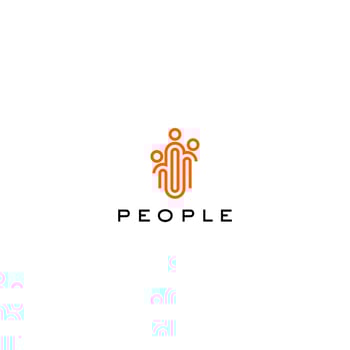 People logo icon design template vector