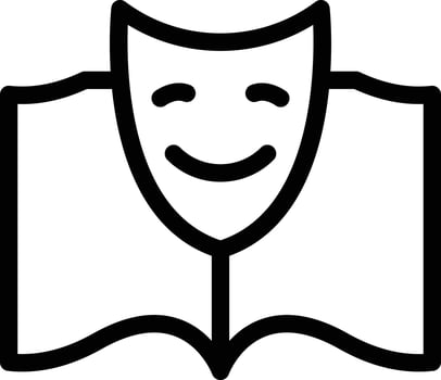 facemask book vector illustration on a background.Premium quality symbols.vector icons for concept and graphic design.