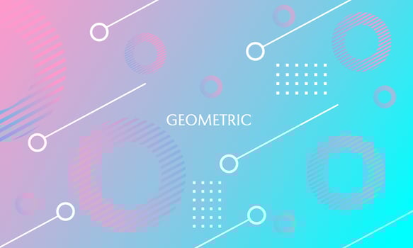 Abstract geometric background with purple and pink gradient colors. design for website, poster, flyer vector