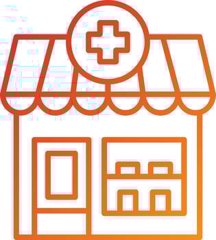 Pharmacy Icon Style vector