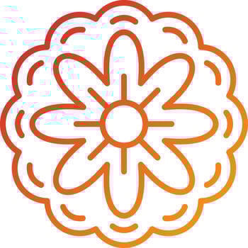 Flower Icon Style vector