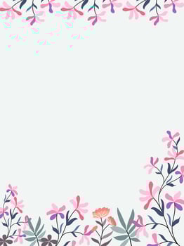 A collection of flowers and leaf patterns backgrounds for cards, worksheets, postcards, scrapbook, covers, paper patterns, weddings, spring themed decorations and more. vector