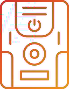 Uninterrupted Power Supply Icon Style vector