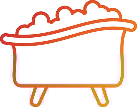 Bathtub Icon Style vector
