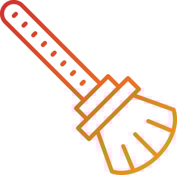 Broom Icon Style vector