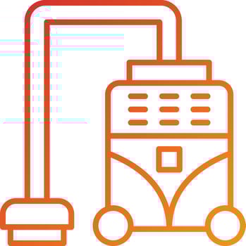 Vacuum Cleaner Icon Style vector