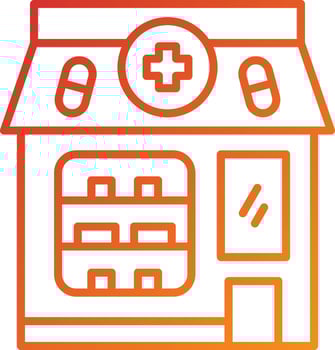 Pharmacy Icon Style vector