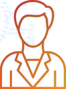 Teacher Icon Style vector