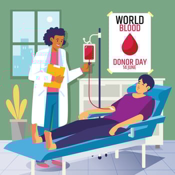 World Blood Donor Day vector