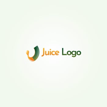 J NUTRITION LOGO DESIGN VECTOR