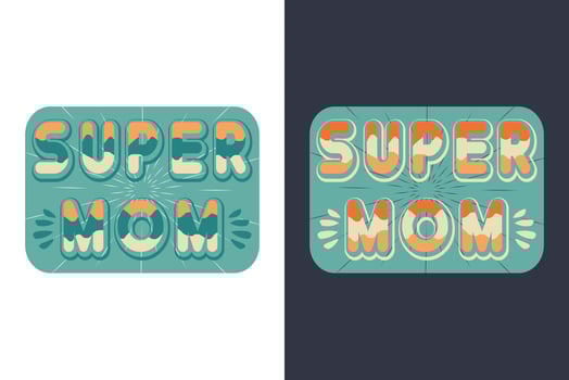 Happy mother day t shirt design vector