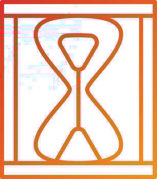 Hourglass Icon Style vector