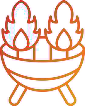 BBQ Icon Style vector