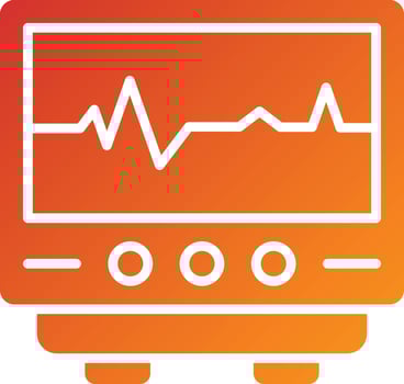 Cardiogram Icon Style vector