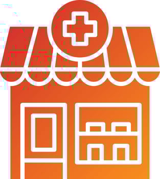 Pharmacy Icon Style vector