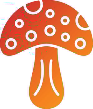 Mushroom Icon Style vector