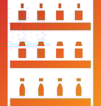 Shelves Icon Style vector