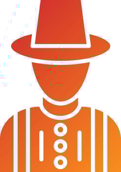 Tourist Icon Style vector